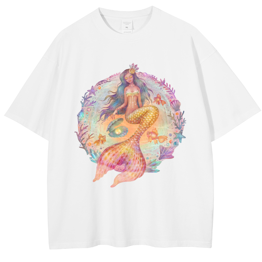 Mens Cotton Wash Solid T-Shirts Oversized Unisex Short Sleeve Streetwear Rap Hip Hop Basic Tee Tops
