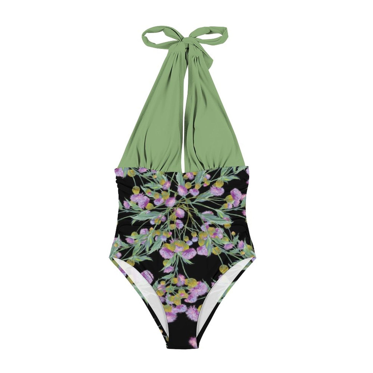 Casual Printed One Piece Swimsuit And Cover Up 2306102630