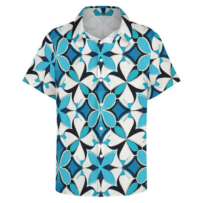 Men's Fashion Casual Printed Short Sleeve Shirts 2306100443