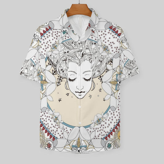Men's Fashion Casual Printed Short Sleeve Shirts 2306101328
