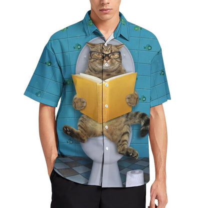 Men's Fashion Casual Printed Short Sleeve Shirts 2306105169