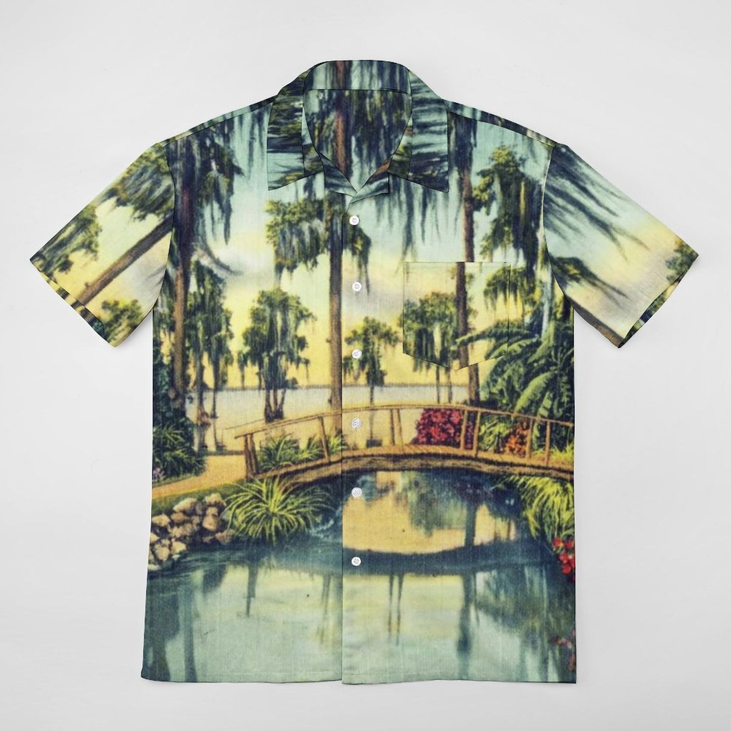 Men's Hawaiian Casual Short Sleeve Shirt 2306100922