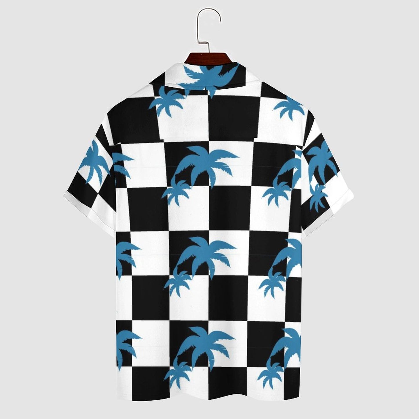 Men's Casual Short Sleeve Hawaiian Shirt with Print 2304102204