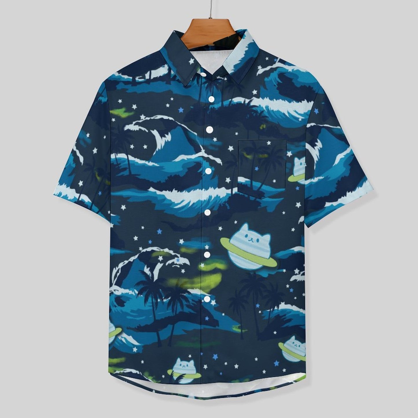 Men's The Waves Vacation Hawaiian Shirt 2306104926