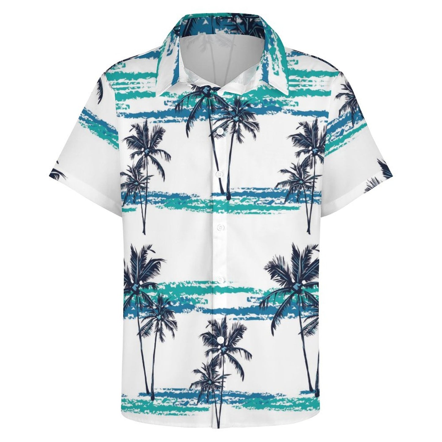 Men's Hawaiian Print Resort Shirt 2305106119