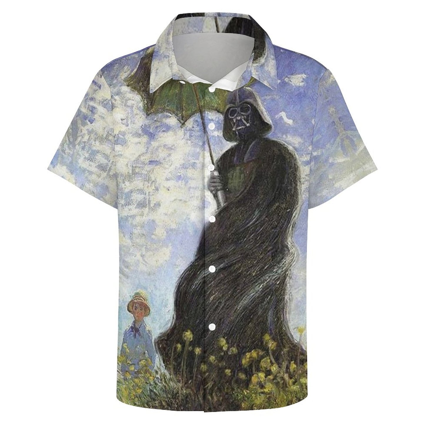 Men's Fashion Casual Printed Short Sleeve Shirts 2306101502