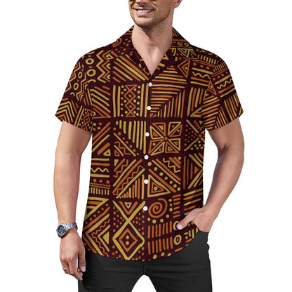 Men's Hawaiian Casual Short Sleeve Shirt 2305102396