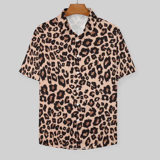 Men's Fashion Casual Printed Short Sleeve Shirts 2306103812