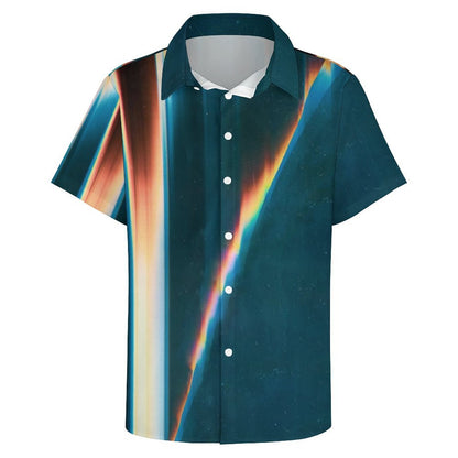 Men's Fashion Casual Printed Short Sleeve Shirts 2306101735