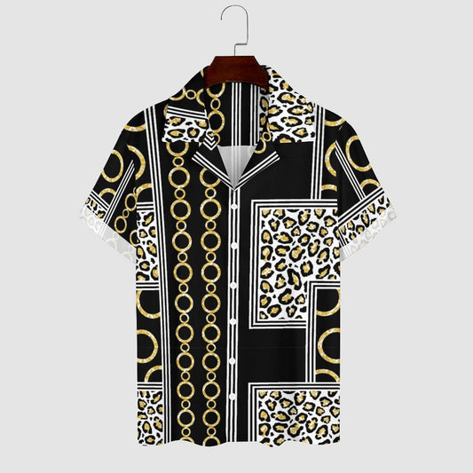 Men Hawaiian Casual Short Sleeve Shirt 2306100099