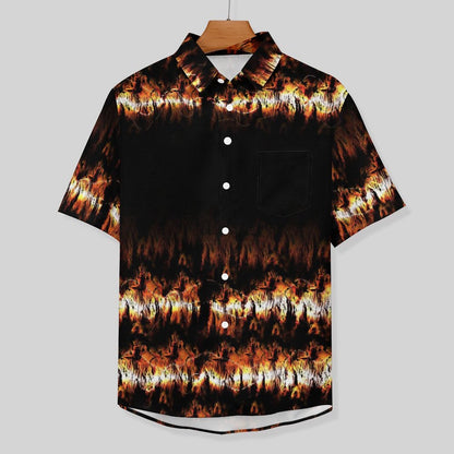 Men's Flame Vacation Hawaiian Shirt 2306104927