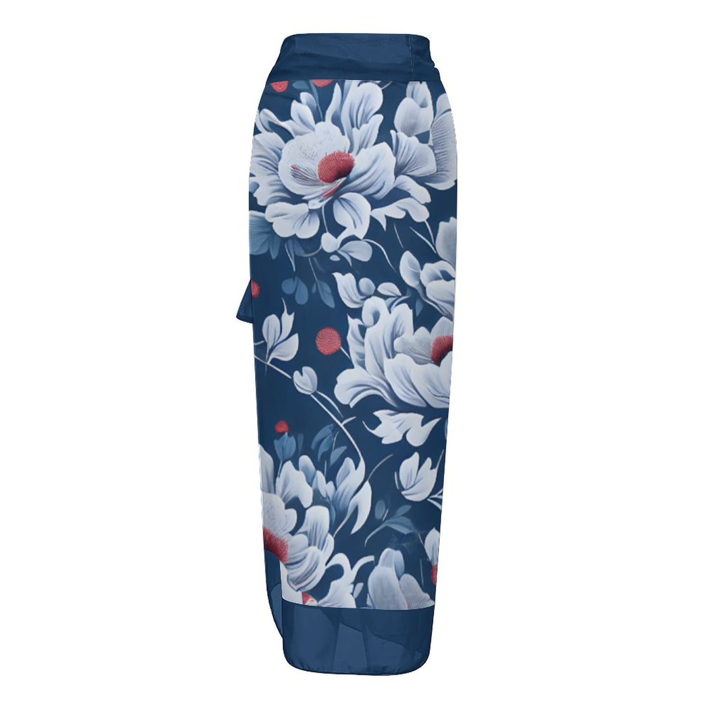 Casual Printed One-Piece Swimsuit And Cover Up 2305102499