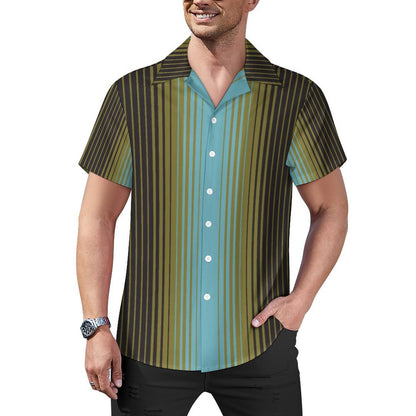 Men's Hawaiian Casual Short Sleeve Shirt 2305101705