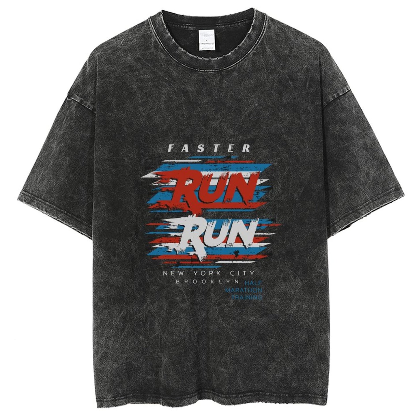 Unisex Vintage Solid Wash T-Shirts 2305102651