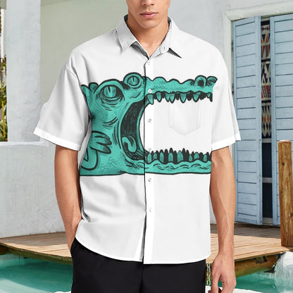 Men's Hawaiian Casual Short Sleeve Shirt 2306103696