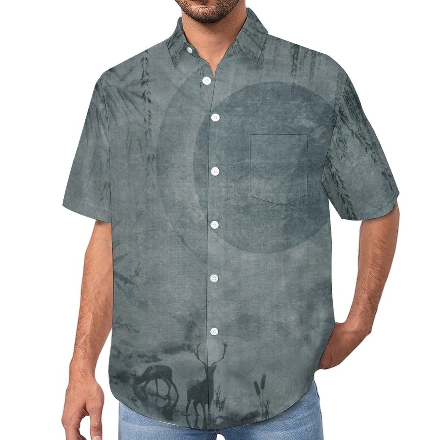 Men's Vacation Hawaiian Shirt 2307100362