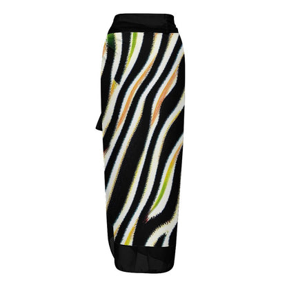 Casual Printed One-Piece Swimsuit And Cover Up 2305102448
