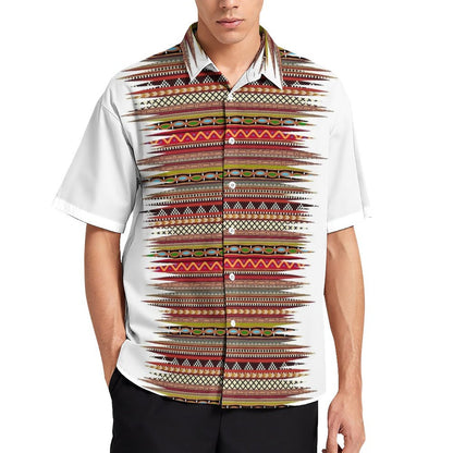 Men's Fashion Casual Printed Short Sleeve Shirts 2306101505