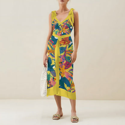 Casual Printed One Piece Swimsuit And Cover Up 2306101889