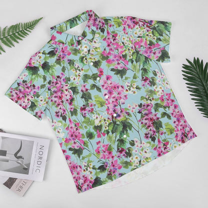 Men's Fashion Casual Printed Short Sleeve Shirts 2305107082