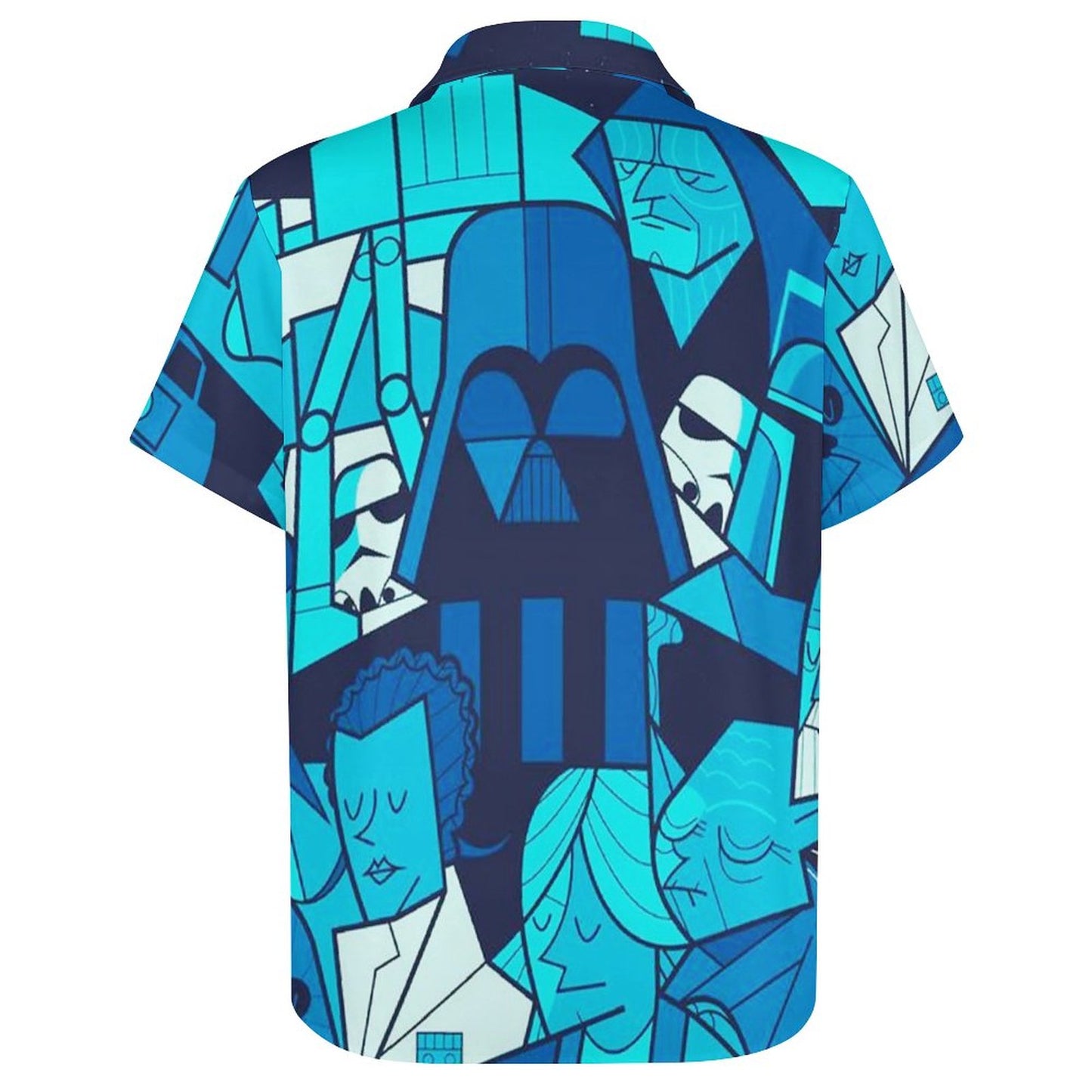 Men's Fashion Casual Printed Short Sleeve Shirts 2306101601