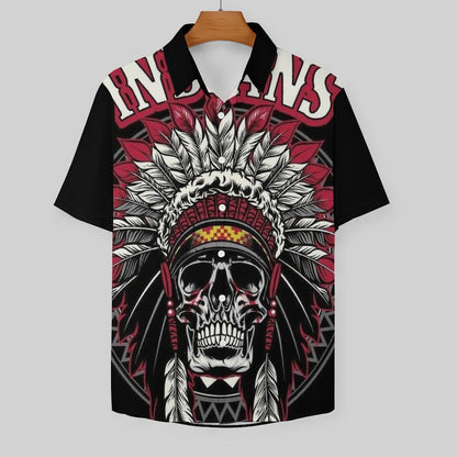 Men's Fashion Casual Printed Short Sleeve Shirts 2306105064