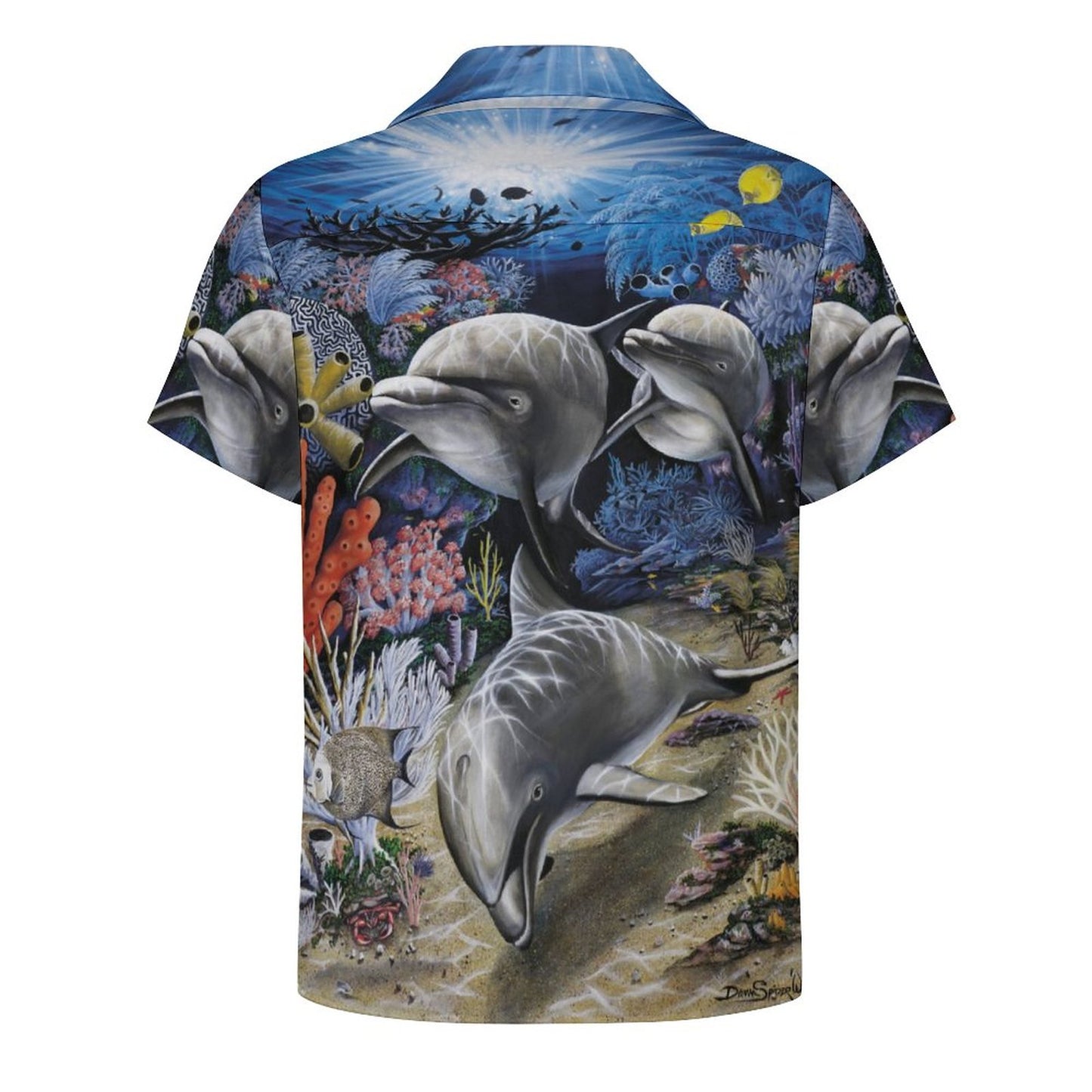 Men Hawaiian Casual Short Sleeve Shirt 2305106246