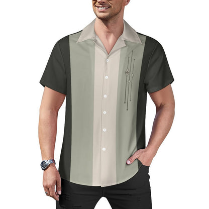 Men's Hawaiian Print Casual Shirt 2304104829