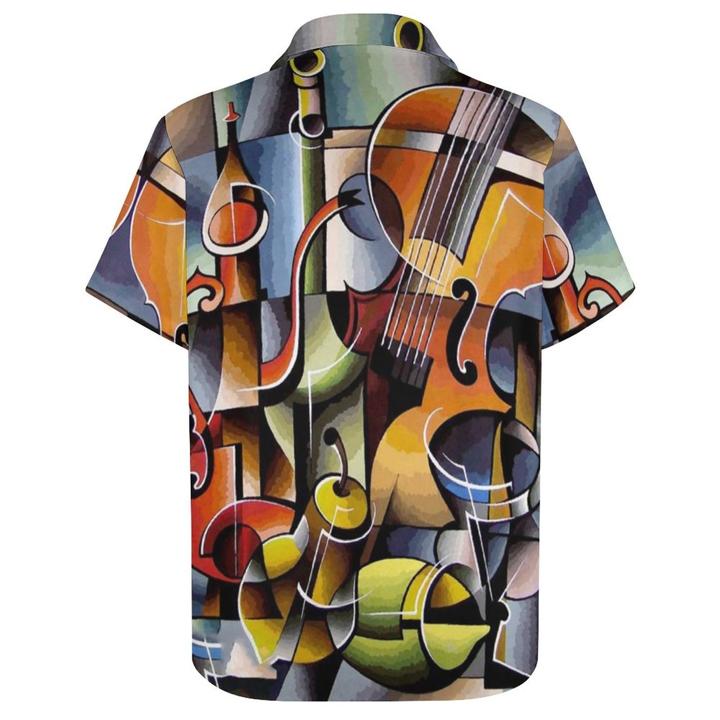 Men's Hawaiian Print Resort Shirt 2305102024