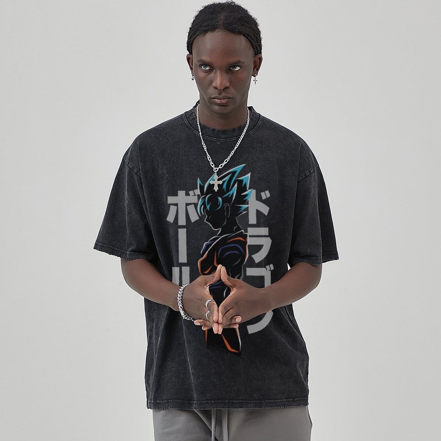 Unisex Vintage Solid Wash T-Shirts 2305102963