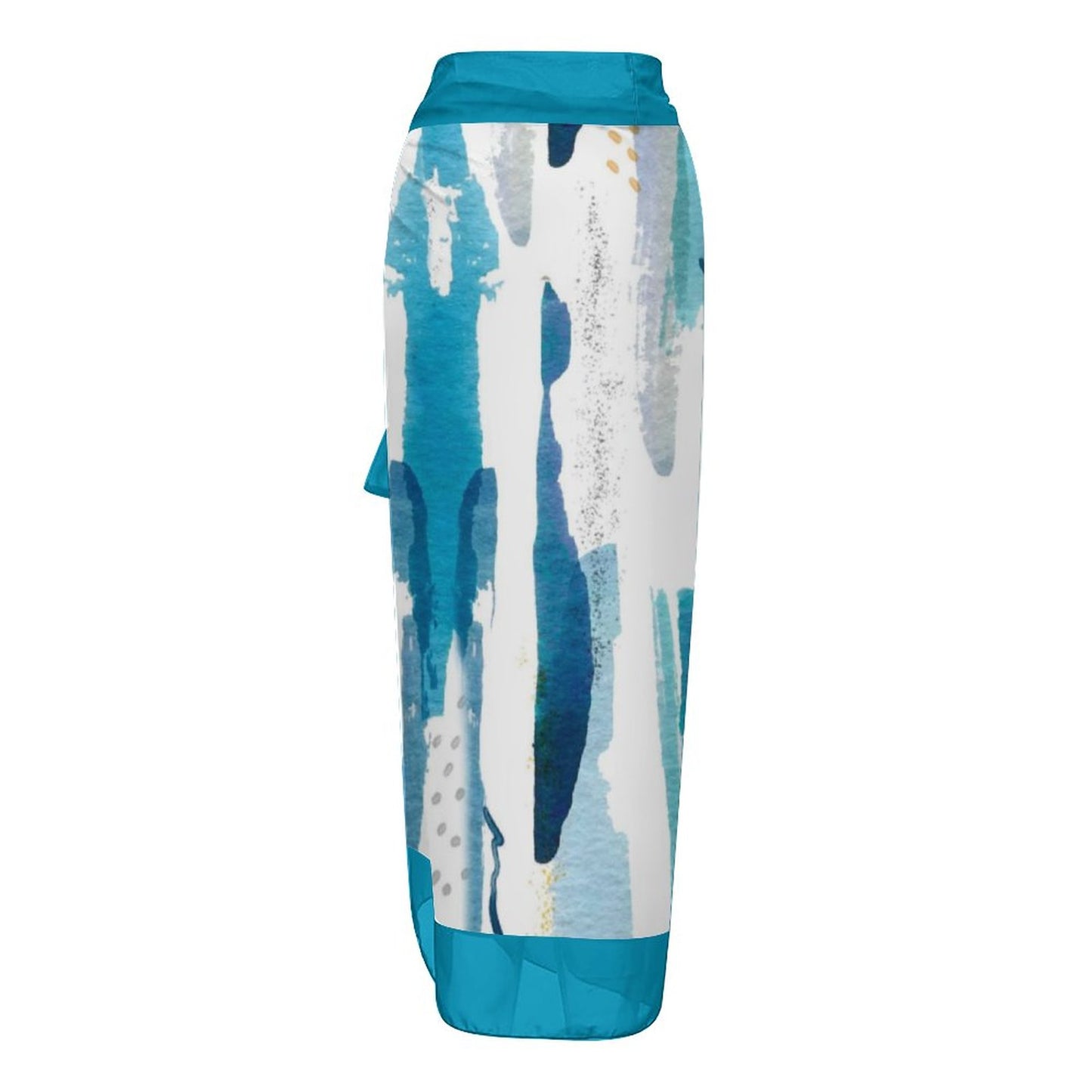 Casual Printed One-Piece Swimsuit And Cover Up 2305103358