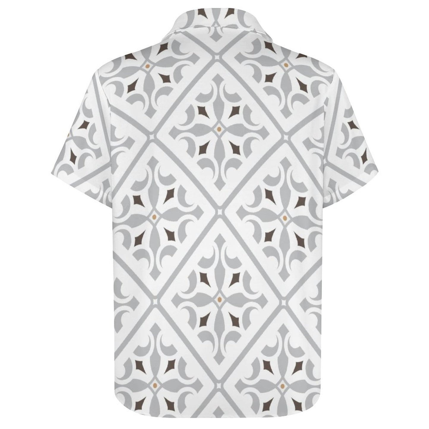 Men's Fashion Casual Printed Short Sleeve Shirts 2306100445