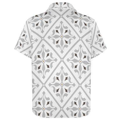 Men's Fashion Casual Printed Short Sleeve Shirts 2306100445