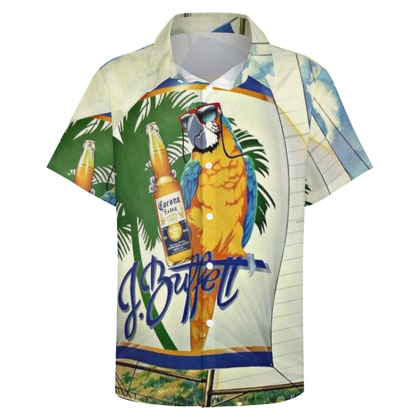 Men's Fashion Casual Printed Short Sleeve Shirts 2306100840
