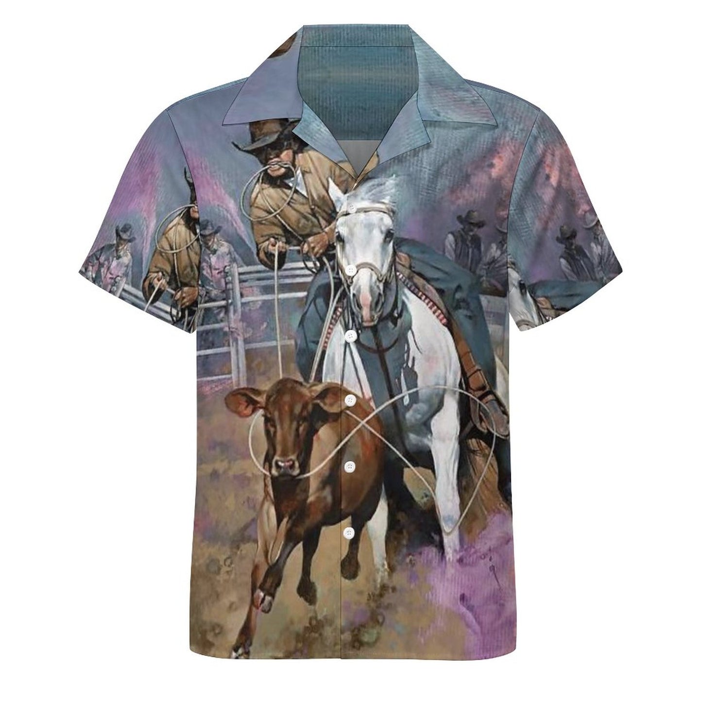 Men's Hawaiian Casual Short Sleeve Shirt 2305101808