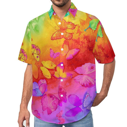 Men's Hawaiian Casual Short Sleeve Shirt 2306103346