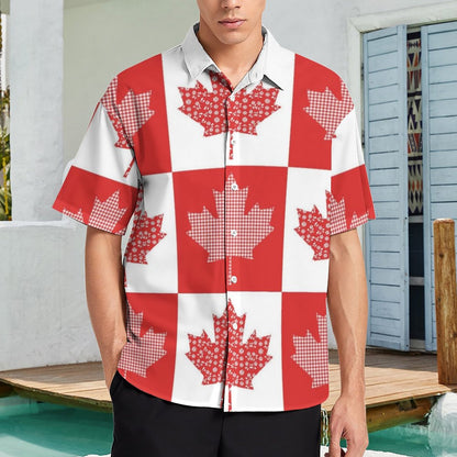 Men's Fashion Casual Printed Short Sleeve Shirts 2306104157