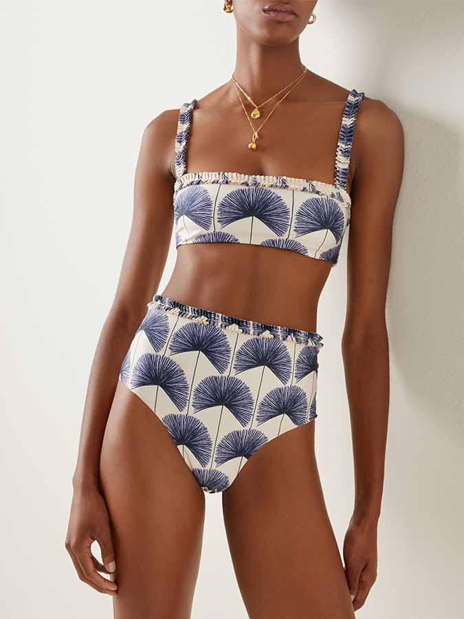 Women's Fashion Printed Bikini and Cover Up