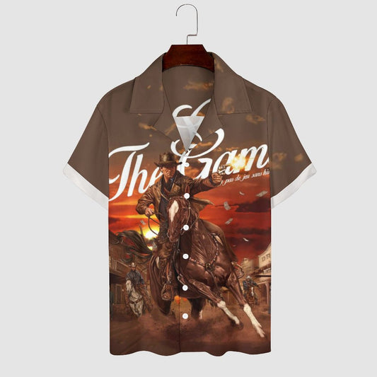 Men's Hawaiian Casual Short Sleeve Shirt 2305101806