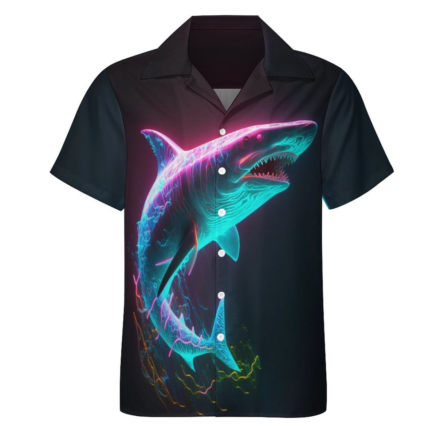 Men Hawaiian Casual Short Sleeve Shirt 2306101368