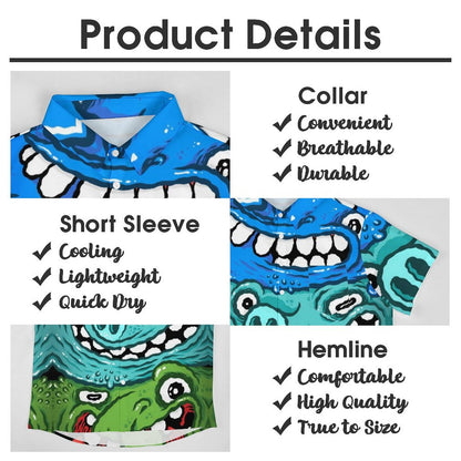 Men's Hawaiian Casual Short Sleeve Shirt 2306103695