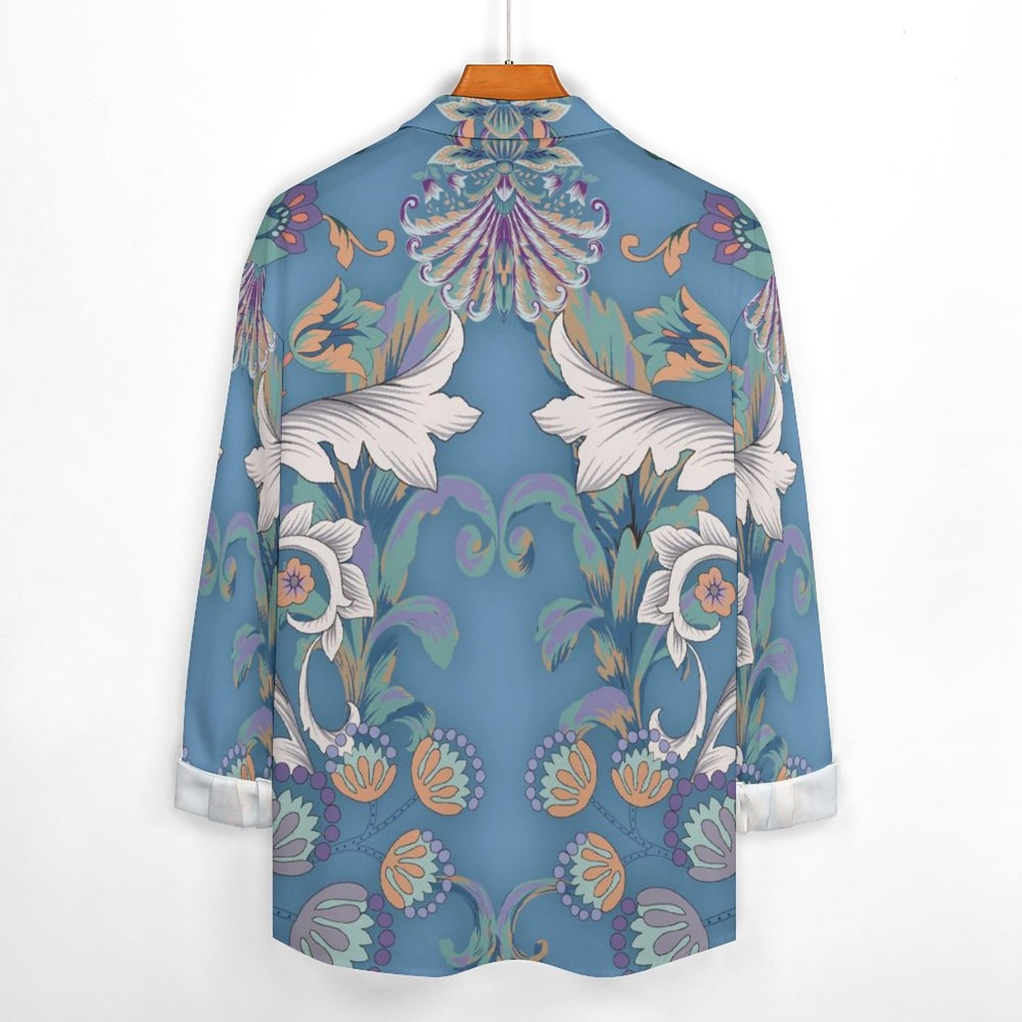 Men's Casual Printed Long Sleeve Shirt 2306103083