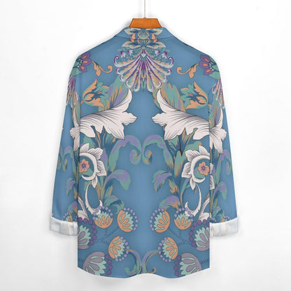 Men's Casual Printed Long Sleeve Shirt 2306103083