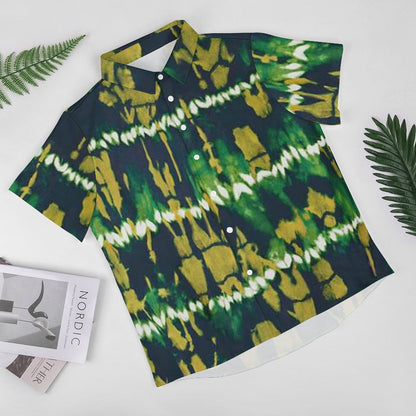 Men's Fashion Casual Printed Short Sleeve Shirts 2305107112