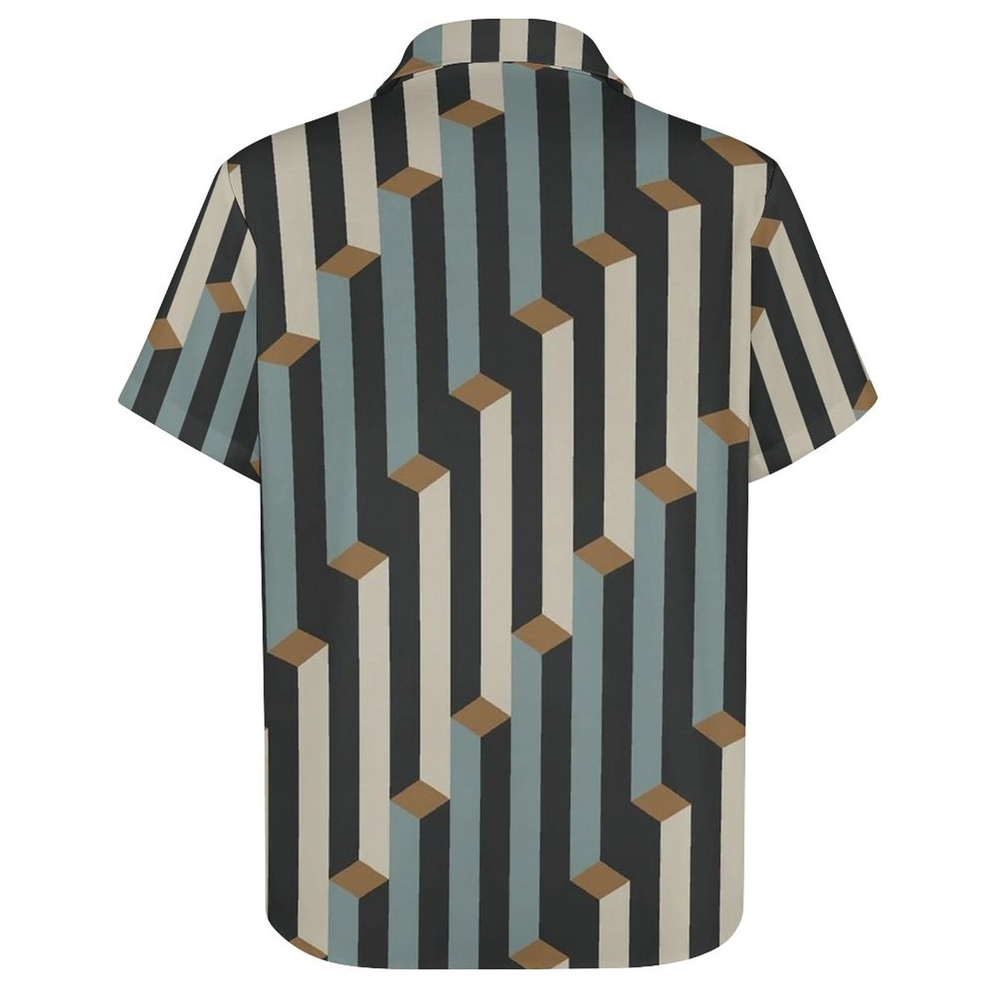 Men's Fashion Casual Printed Short Sleeve Shirts 2306101898