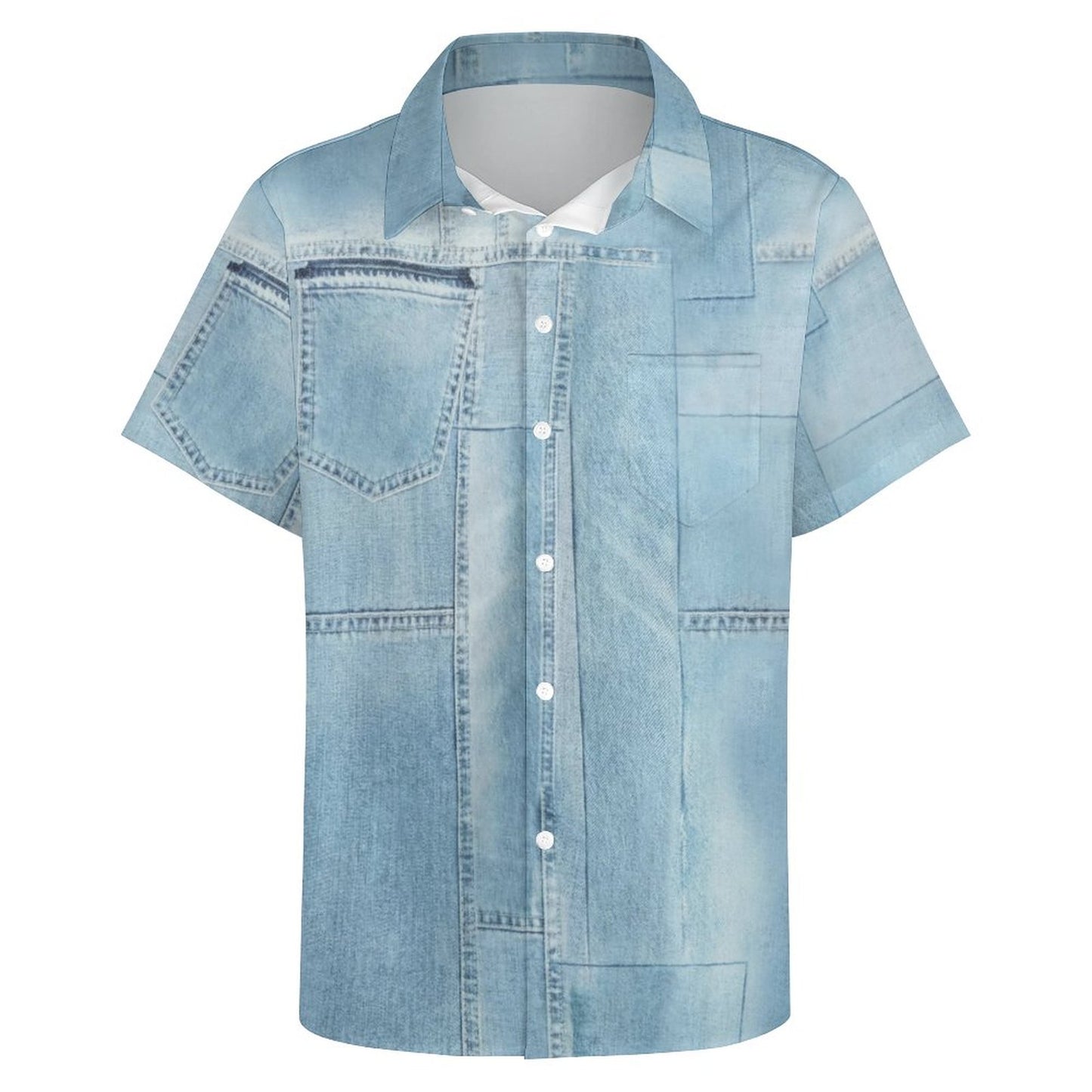 Men's Hawaiian Casual Short Sleeve Shirt 2306105304