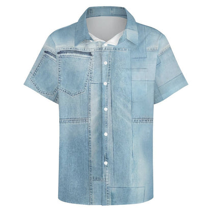 Men's Hawaiian Casual Short Sleeve Shirt 2306105304