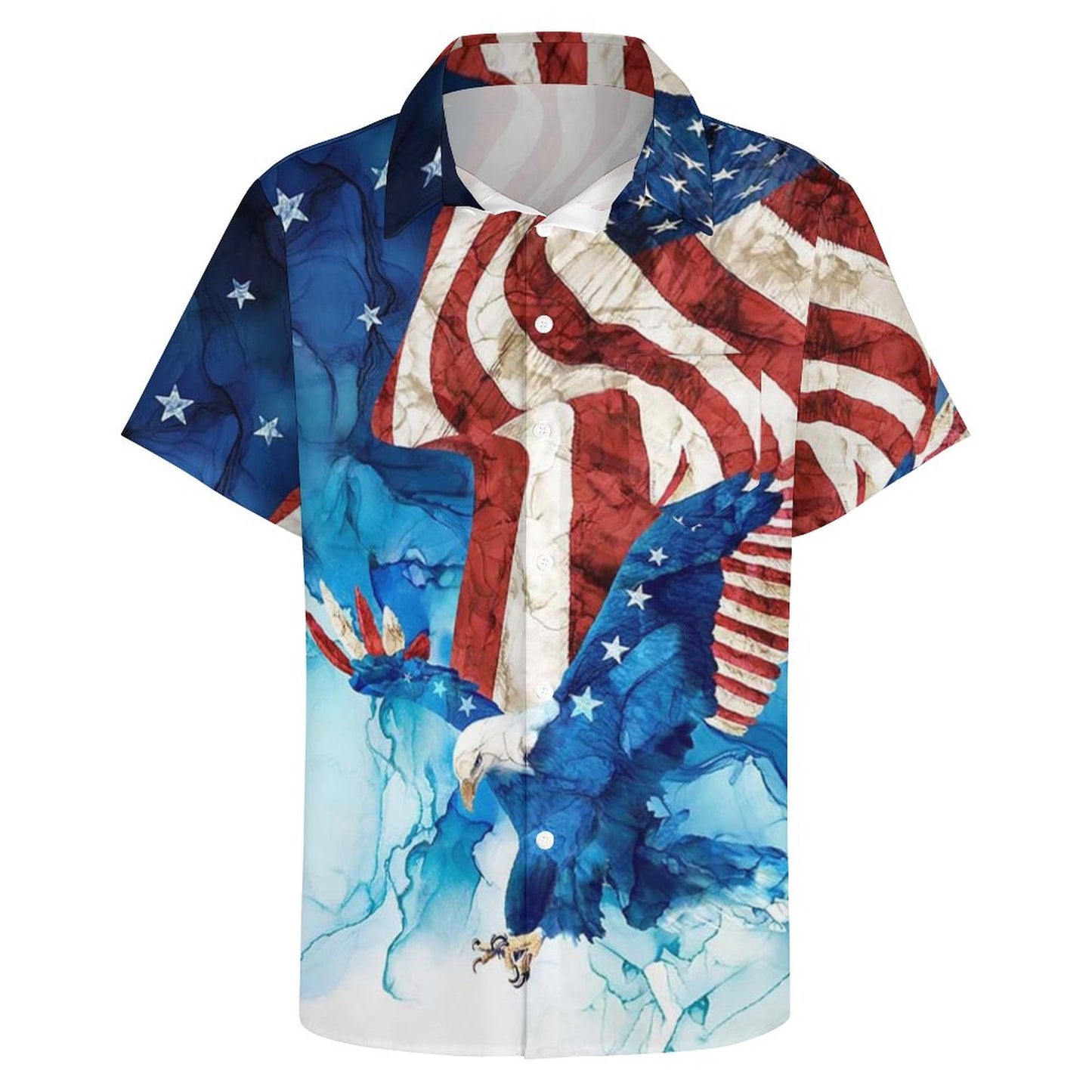 Men's Hawaiian Casual Short Sleeve Shirt 2306105796