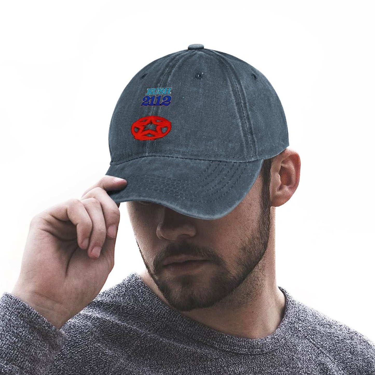 JOC Washed Denim Baseball Cap 2305101746