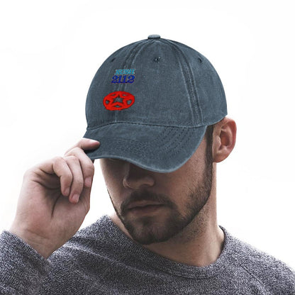 JOC Washed Denim Baseball Cap 2305101746